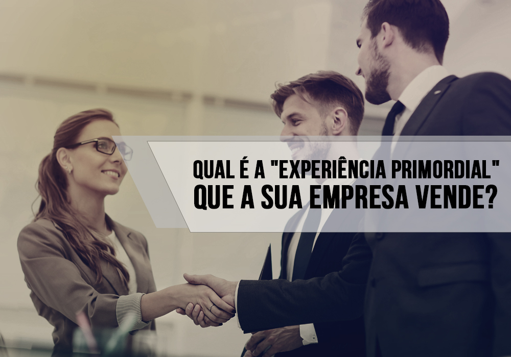 Qual é A “experiência Primordial” Que A Sua Empresa Vende?